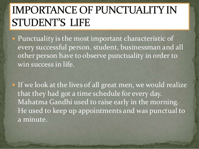 importance of being punctual in school punctuality in school life